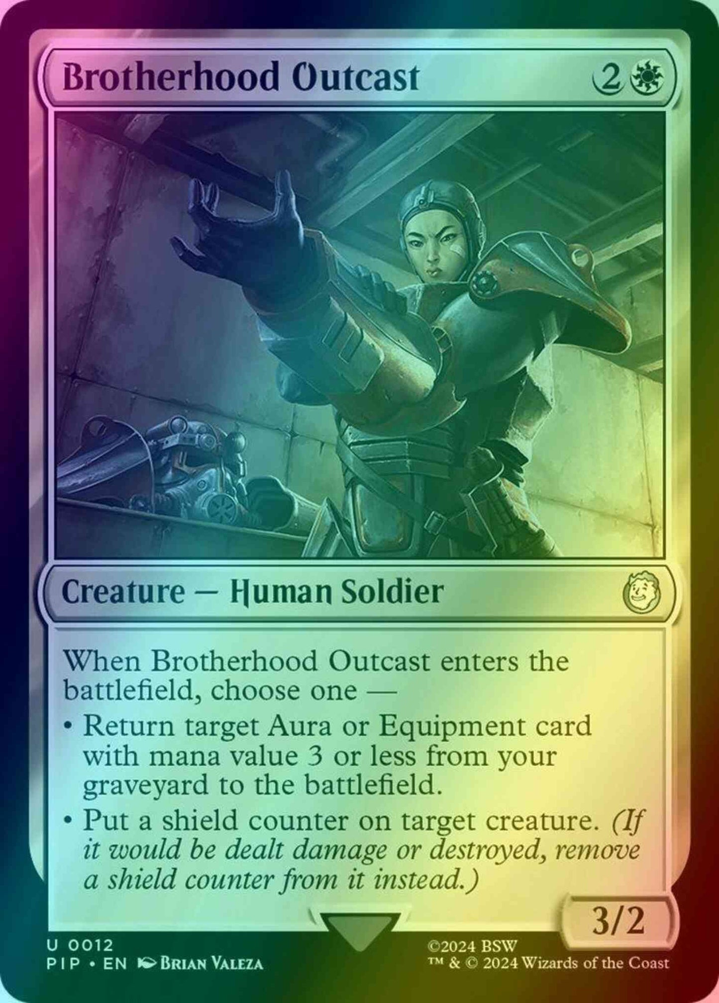 Brotherhood Outcast [12] [Fallout] [Foil]