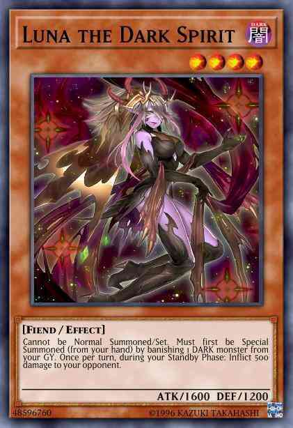 Luna the Dark Spirit - CHIM-EN027 - Common - Unlimited