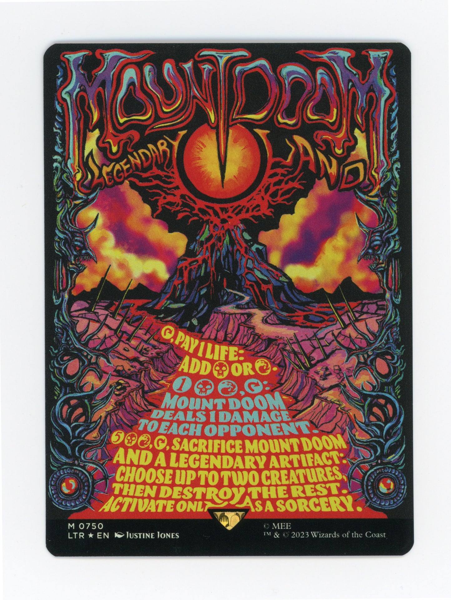 Mount Doom — Borderless|Poster|Foil — ID 19640