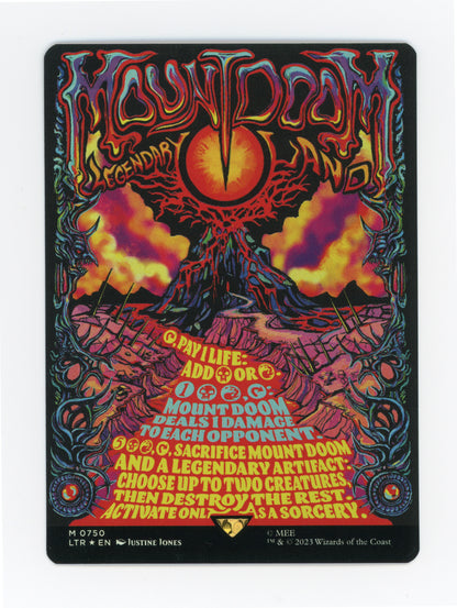 Mount Doom — Borderless|Poster|Foil — ID 19640
