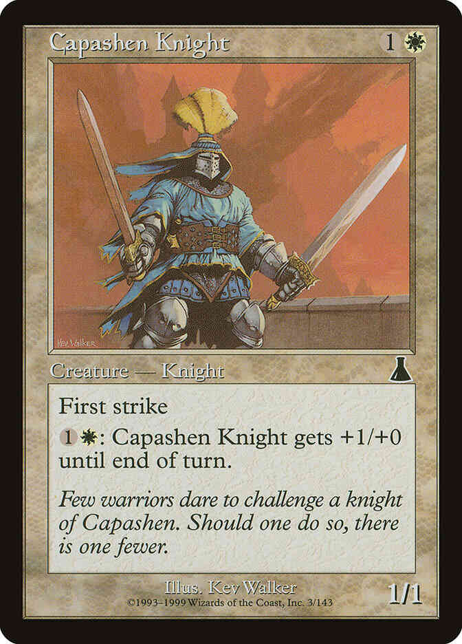 Capashen Knight [3] [Urza's Destiny] [Non-Foil]
