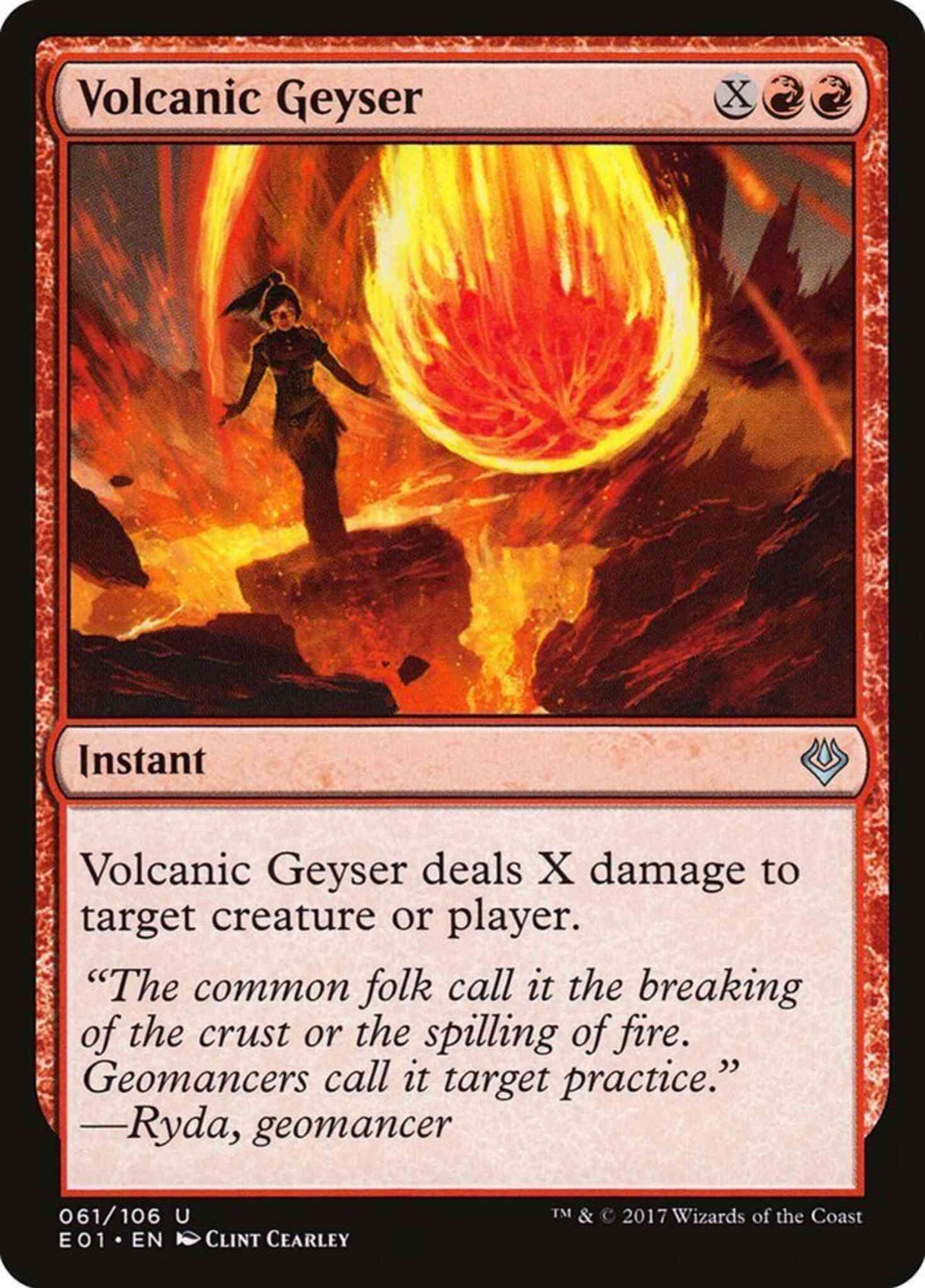 Volcanic Geyser [61] [Archenemy: Nicol Bolas] [Non-Foil]