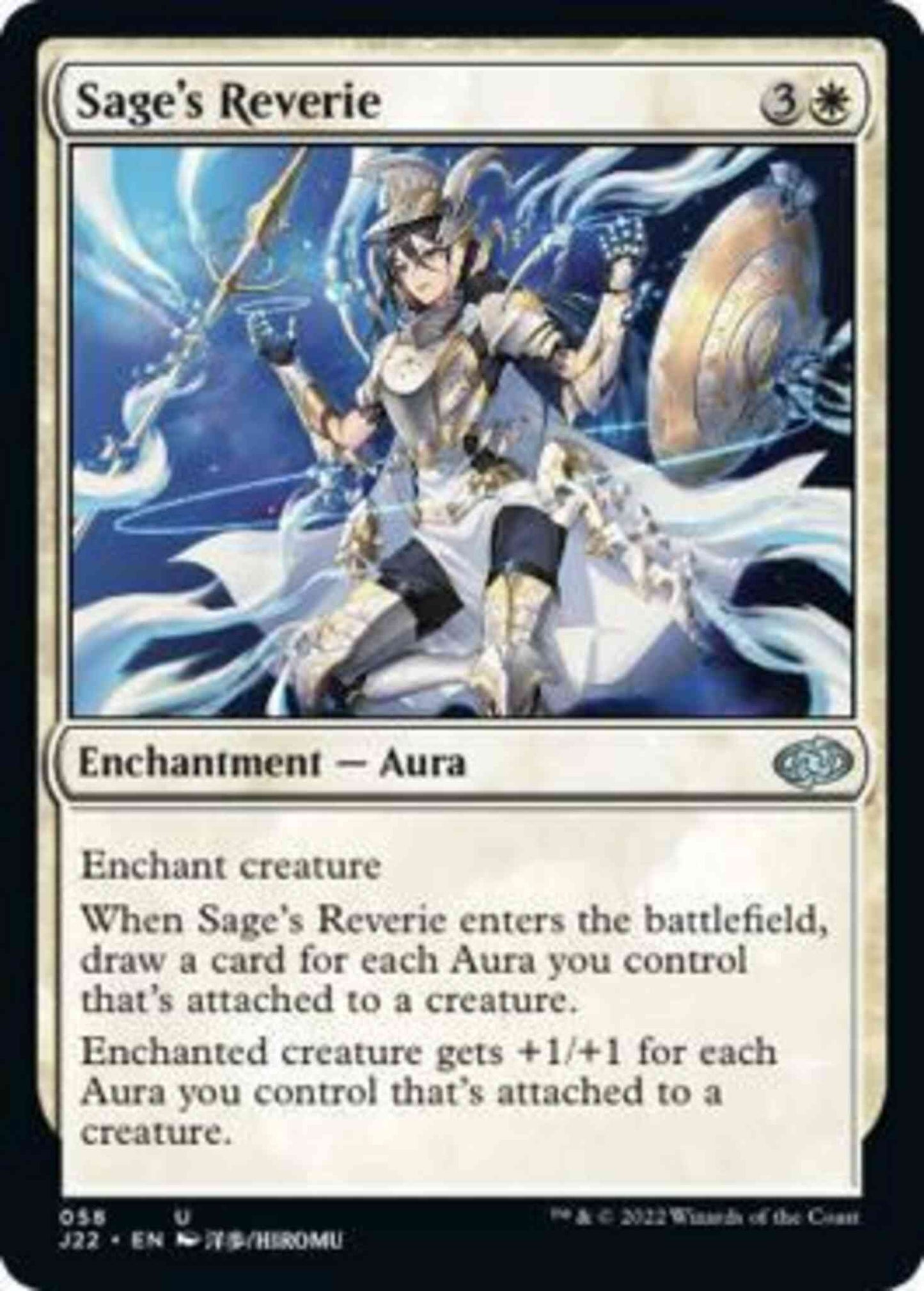 Sage's Reverie [58] [Anime-Inspired Art] [Jumpstart 2022] [Non-Foil]