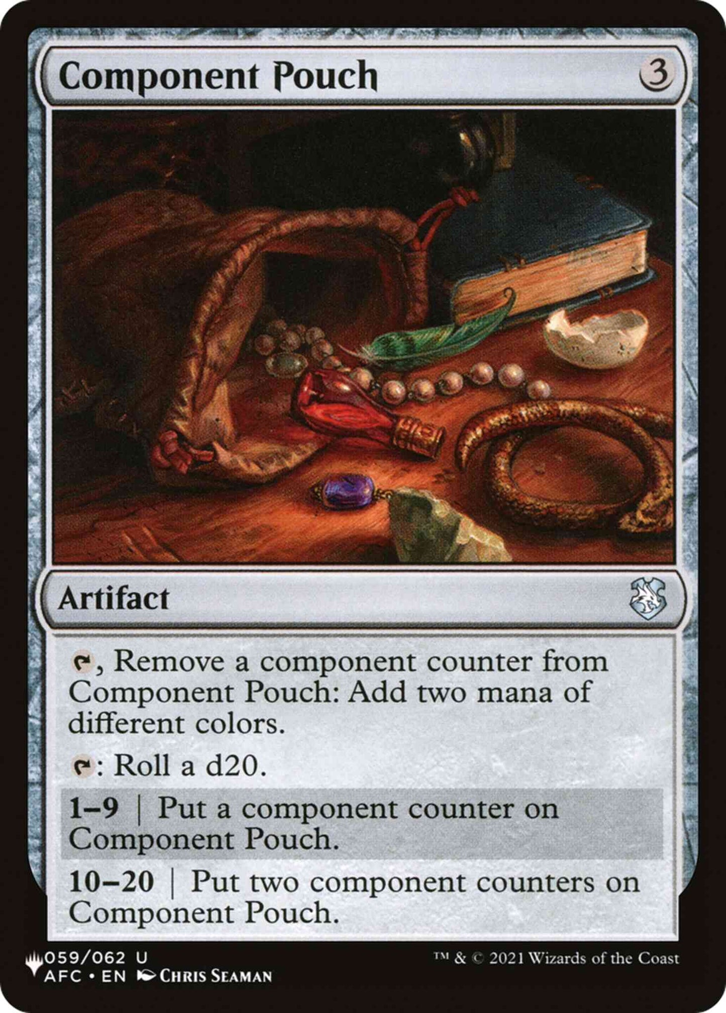 Component Pouch [AFC-59] [The List] [Non-Foil]