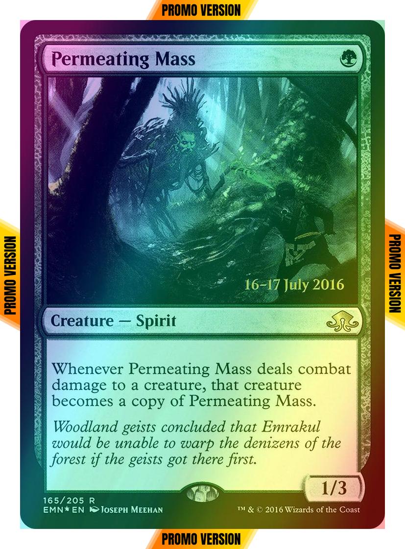 Permeating Mass [165s] [Eldritch Moon Promos] [Foil]