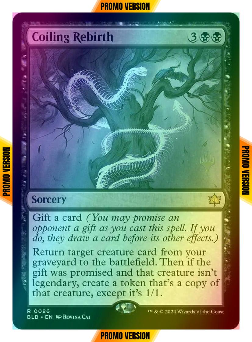 Coiling Rebirth [86p] [Promo Pack] [Bloomburrow: Promos] [Foil]