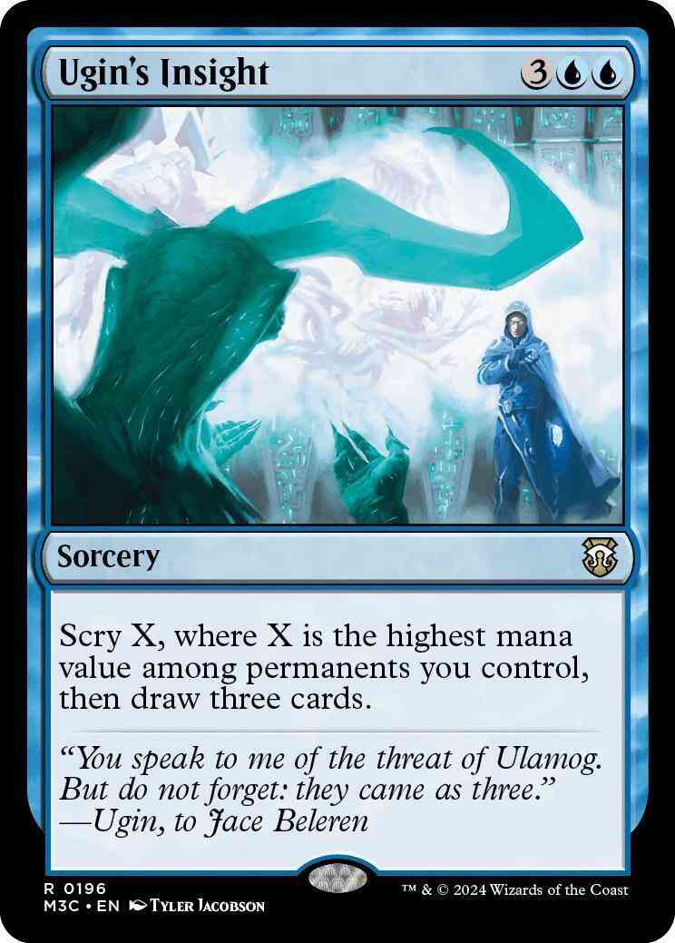 Ugin's Insight [196] [Modern Horizons 3: Commander] [Non-Foil]