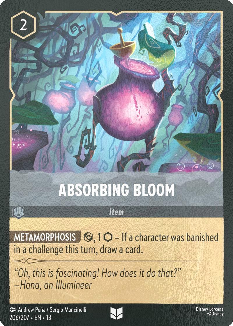 Absorbing Bloom - 206/204 [Attack of the Vine!] [Cold Foil]