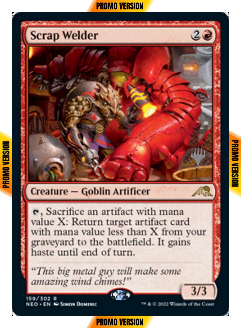 Scrap Welder [Promo Pack] [159p] [Kamigawa: Neon Dynasty: Promos] [Non-Foil]