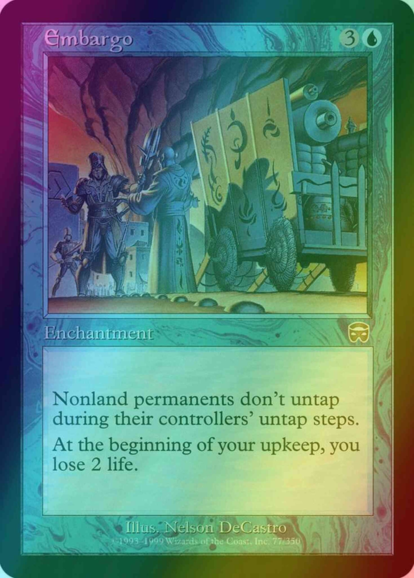 Embargo [77] [Mercadian Masques] [Foil]