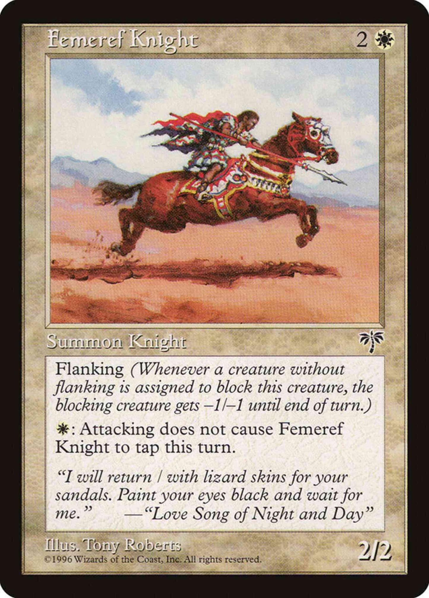 Femeref Knight [18] [Mirage] [Non-Foil]