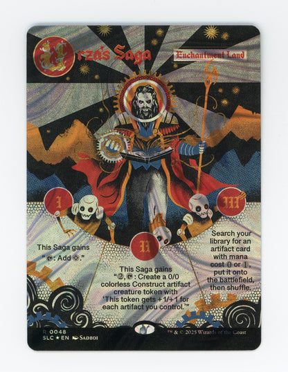 Urza's Saga — Borderless|Encyclopedia of Magic|Halo Foil — ID 18931