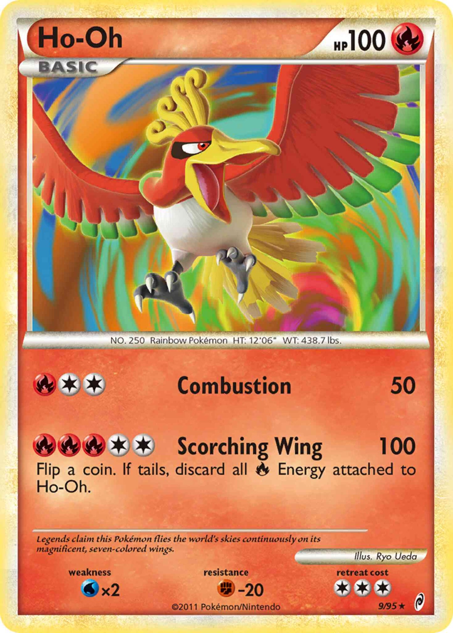 Ho-Oh - 9/95 - Rare Holo [col1-9] [Holo]