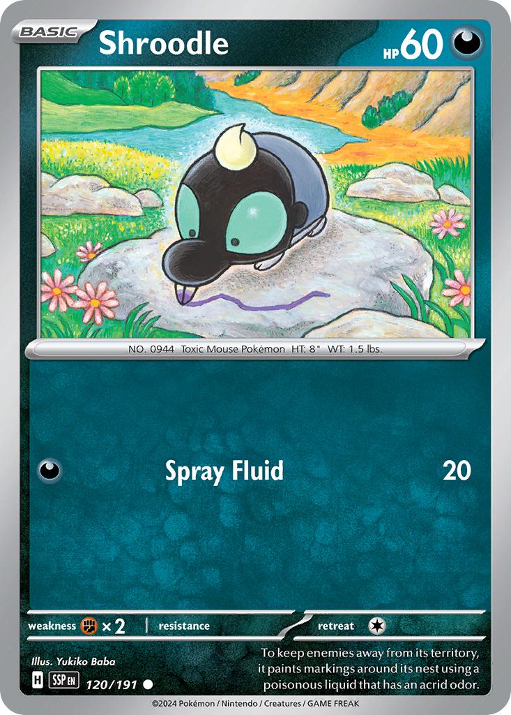 Shroodle - 120/191 - Common [sv08-120] [Non-Holo]