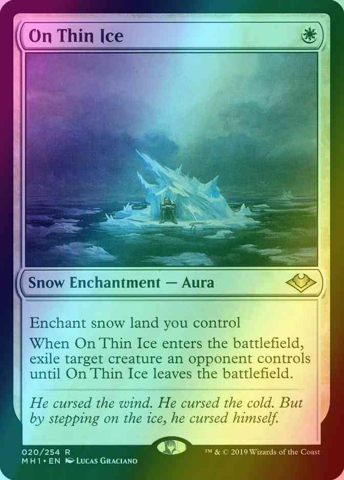 On Thin Ice [20] [Modern Horizons] [Foil]