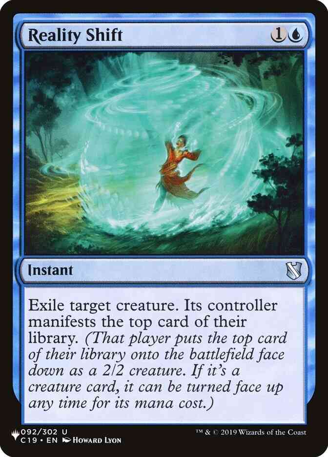 Reality Shift [C19-92] [The List] [Non-Foil]