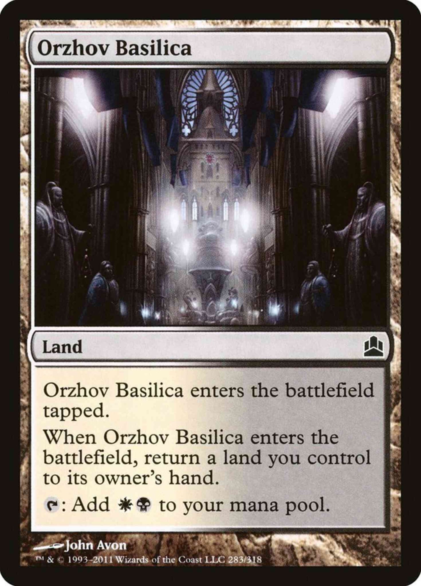 Orzhov Basilica [283] [Commander 2011] [Non-Foil]