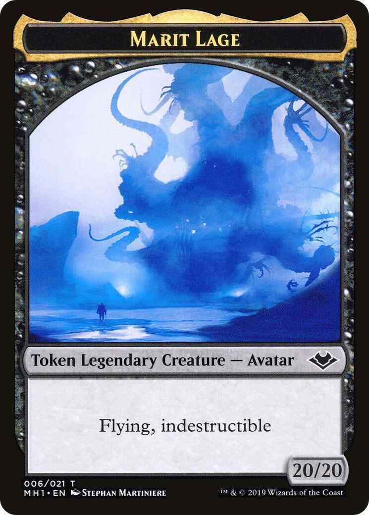 Marit Lage Token (06) // Zombie Token (07) [Modern Horizons Tokens] [Non-Foil]