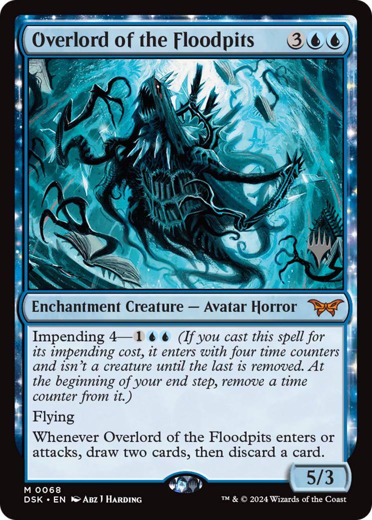 Overlord of the Floodpits [68p] [Promo Pack] [Duskmourn: House of Horror: Promos] [Non-Foil]