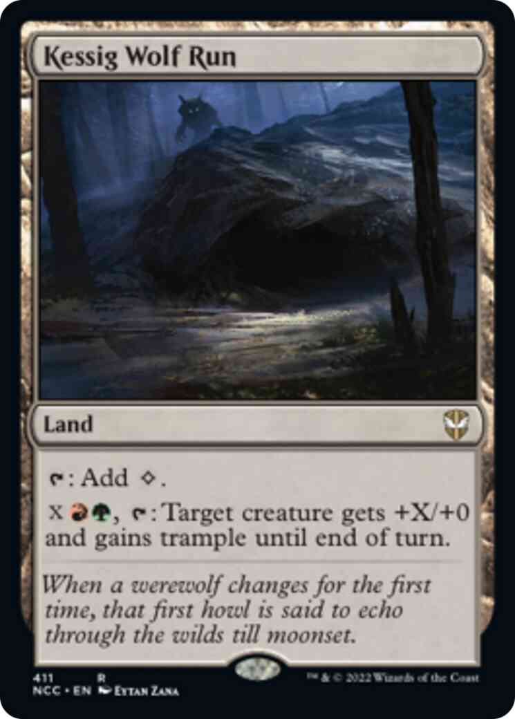 Kessig Wolf Run [411] [Streets of New Capenna: Commander] [Non-Foil]