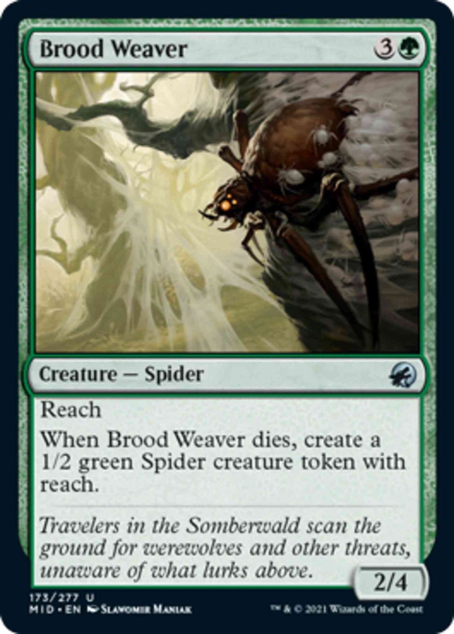 Brood Weaver [173] [Innistrad: Midnight Hunt] [Non-Foil]