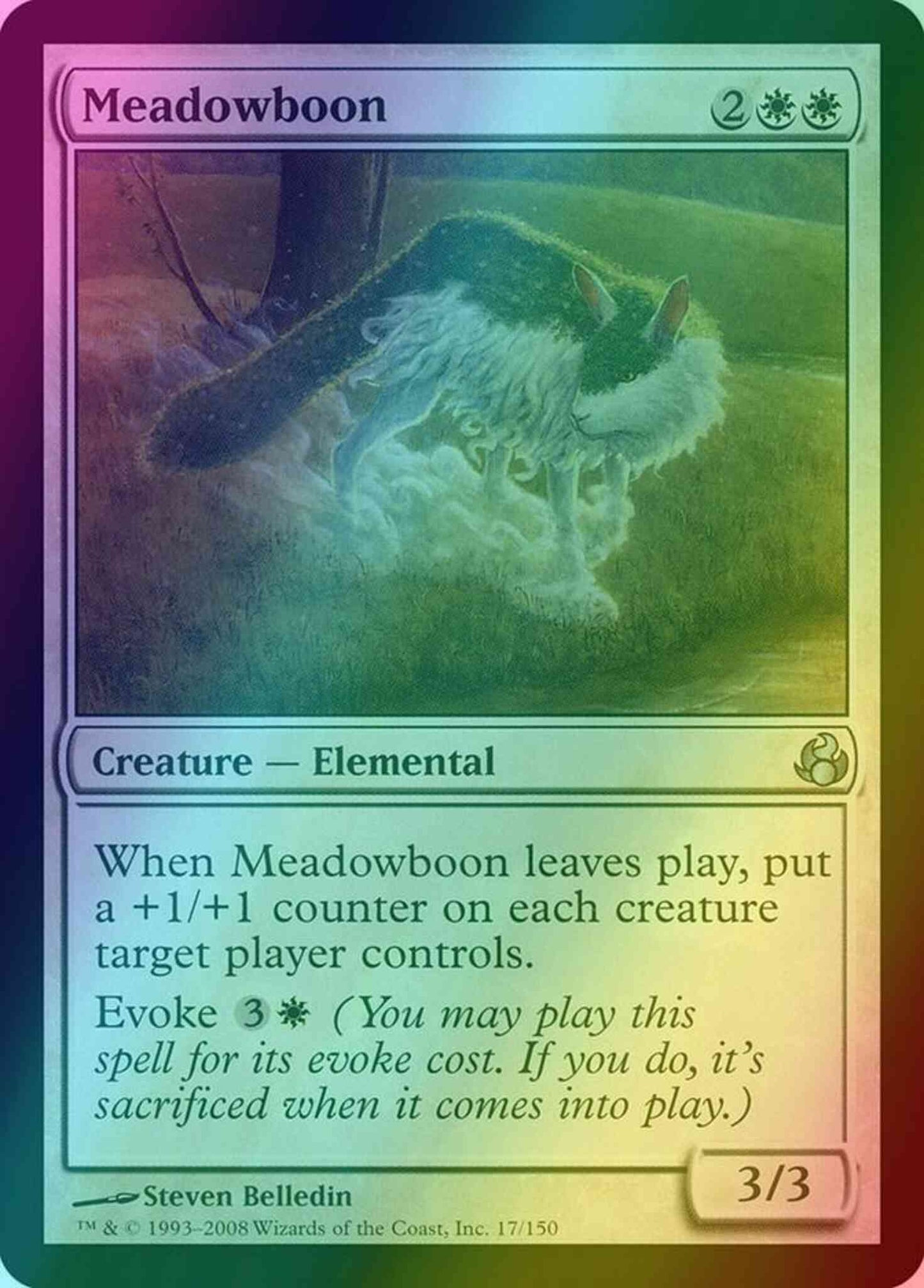 Meadowboon [17] [Morningtide] [Foil]