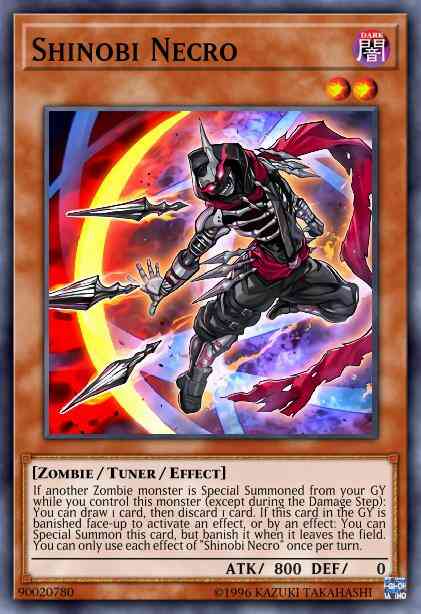 Shinobi Necro - MP20-EN049 - Super Rare - 1st Edition