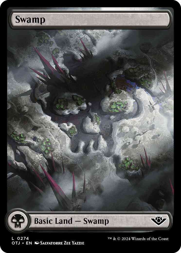 Swamp [274] [Full Art] [Outlaws of Thunder Junction] [Non-Foil]