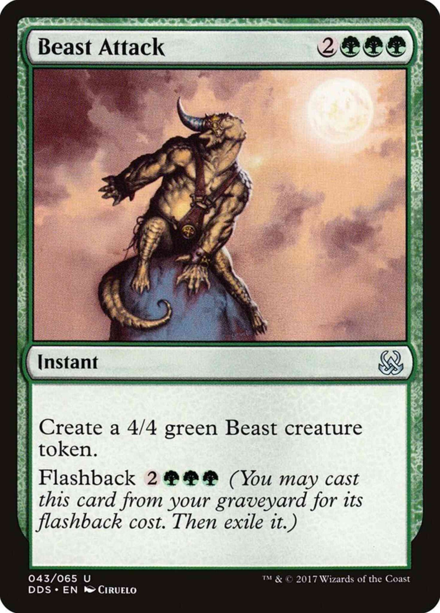 Beast Attack [43] [Duel Decks Mind vs Might] [Non-Foil]