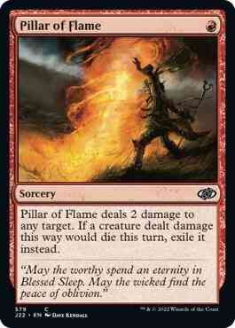 Pillar of Flame [579] [Jumpstart 2022] [Non-Foil]