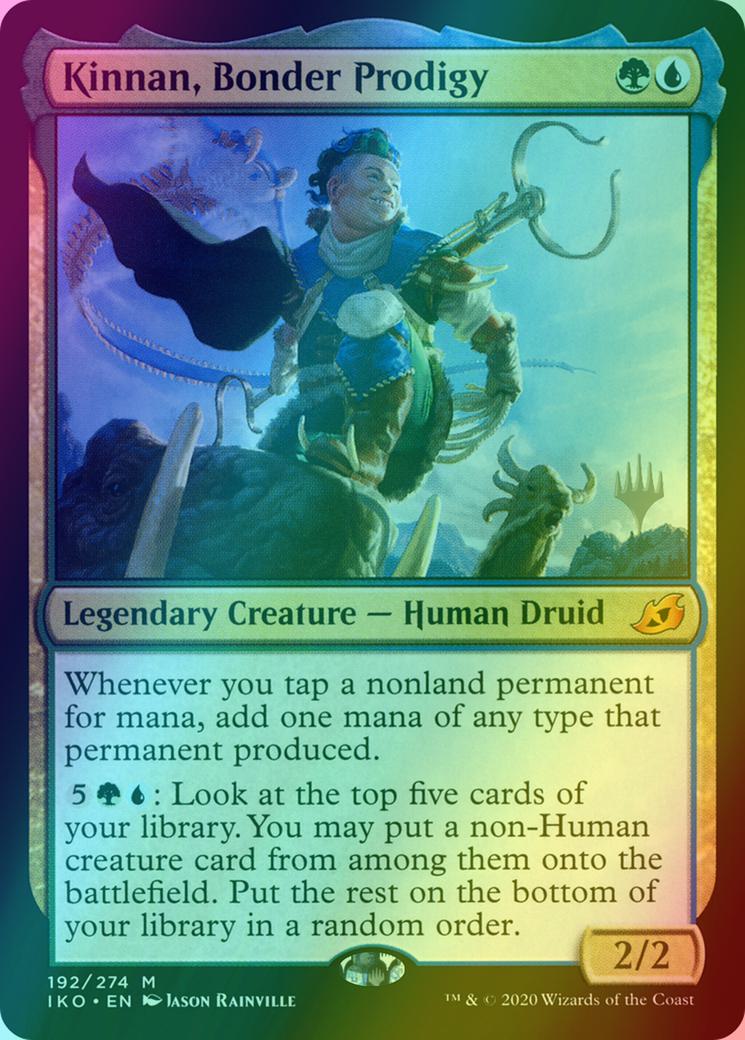 Kinnan, Bonder Prodigy [Promo Pack] [192p] [Ikoria: Lair of Behemoths Promos] [Foil]