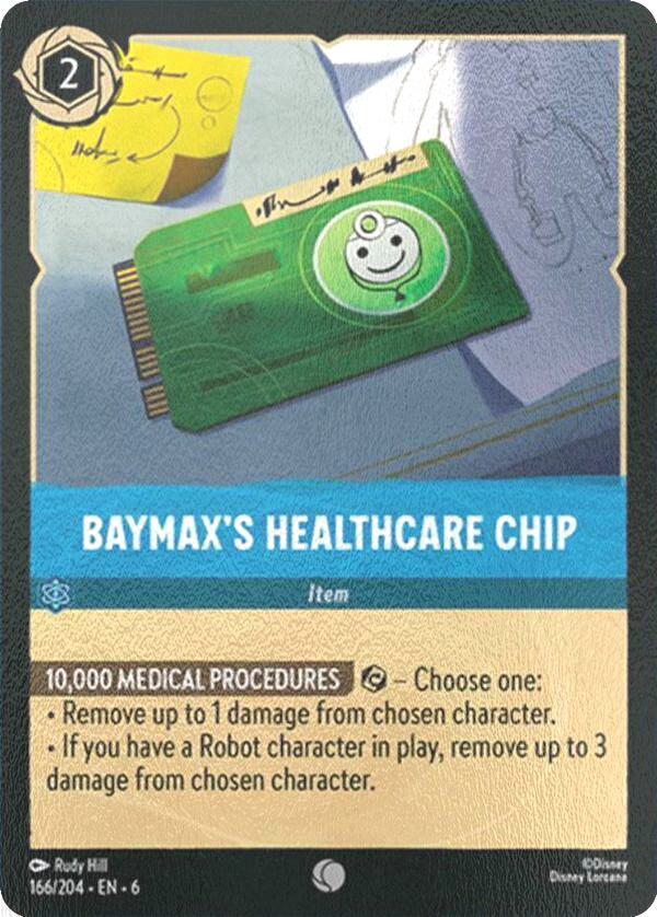 Baymax's Healthcare Chip - 166/204 [Azurite Sea] [Cold Foil]