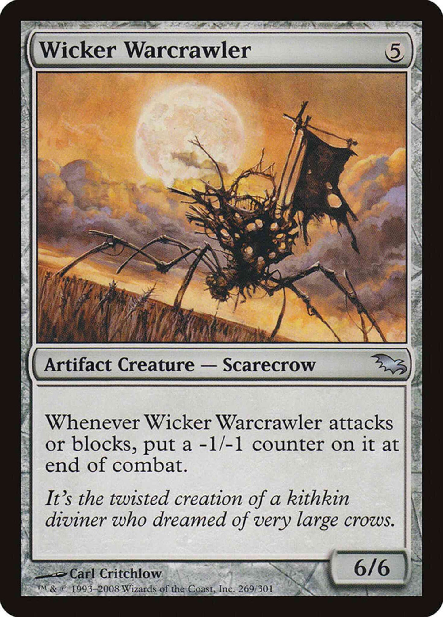 Wicker Warcrawler [269] [Shadowmoor] [Non-Foil]