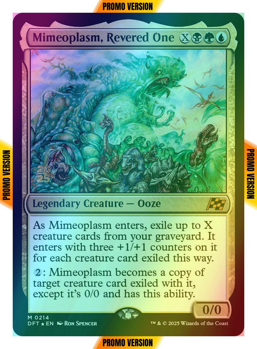 Mimeoplasm, Revered One [214s] [Prerelease] [Aetherdrift: Promos] [Foil]