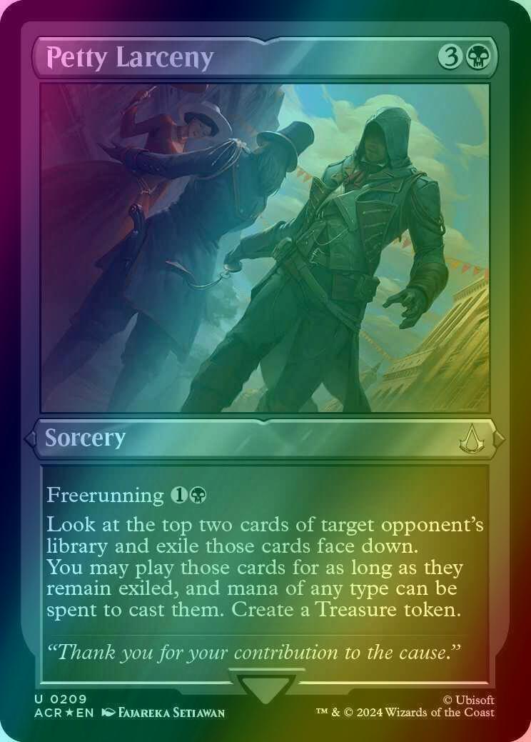 Petty Larceny [209] [Assassin's Creed] [Etched Foil]
