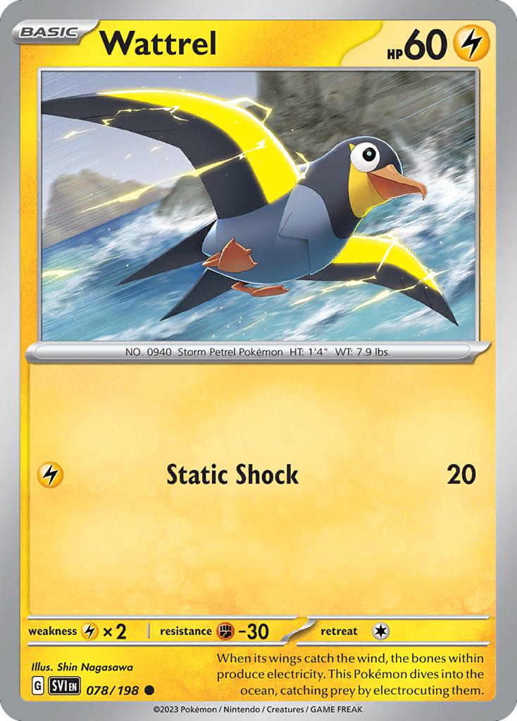 Wattrel - 078/198 - Common [sv01-078] [Non-Holo]