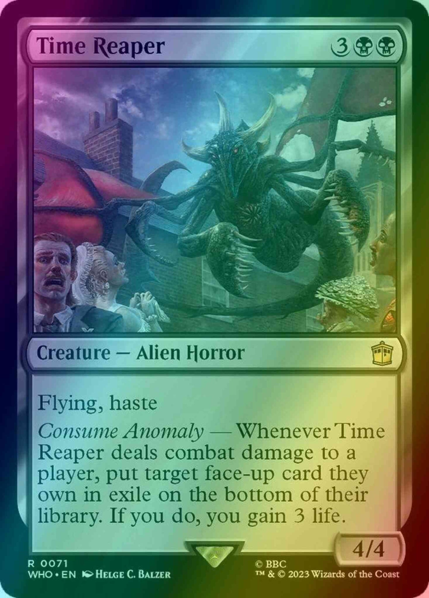 Time Reaper [71] [Universes Beyond: Doctor Who] [Foil]
