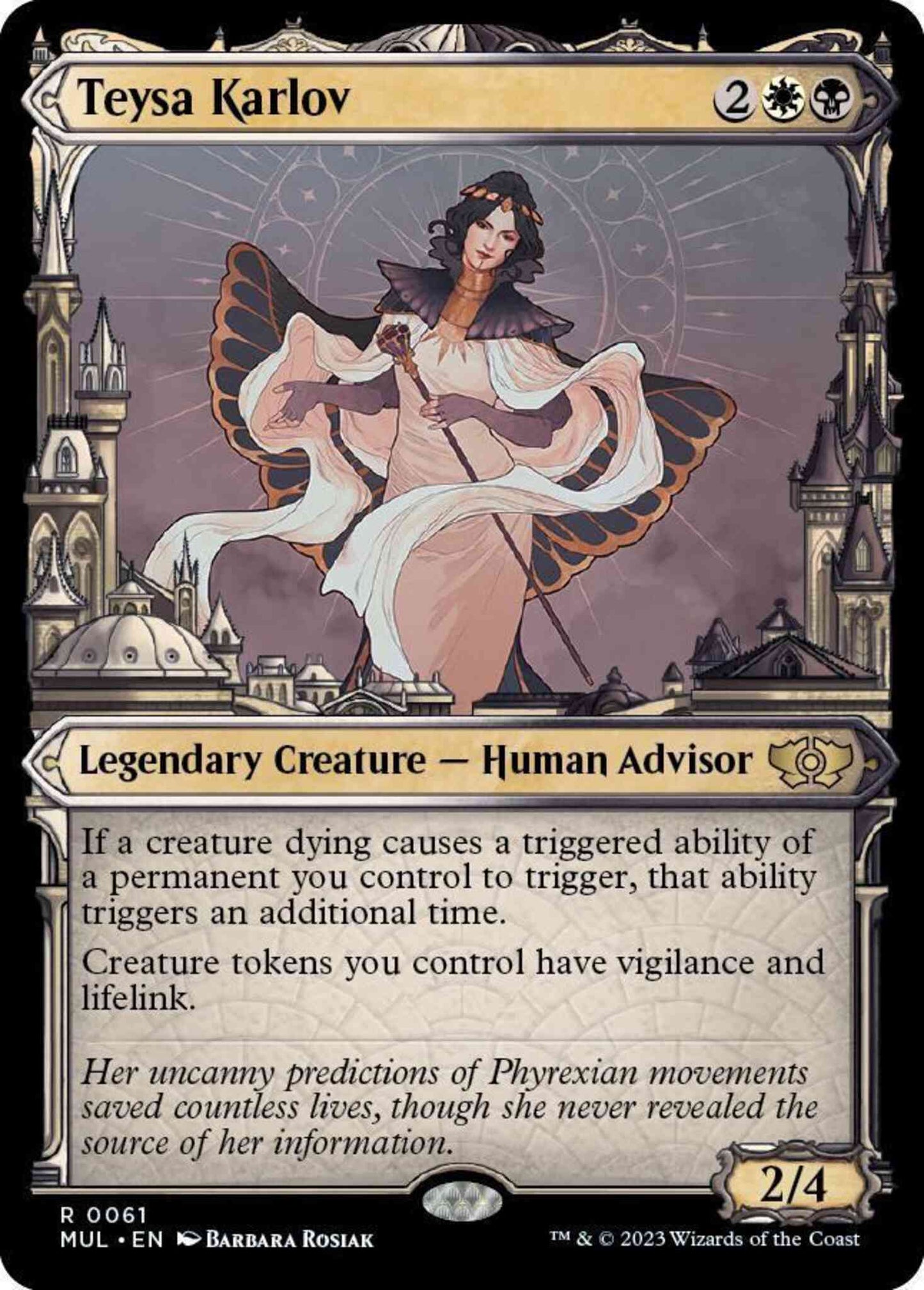 Teysa Karlov [61] [Planar Showcase] [Multiverse Legends] [Non-Foil]