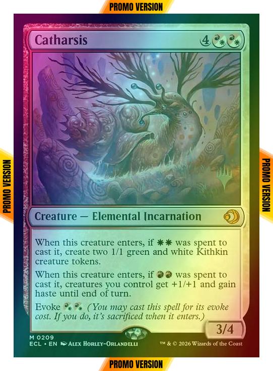 Catharsis [209p] [Promo Pack] [Lorwyn Eclipsed: Promos] [Foil]