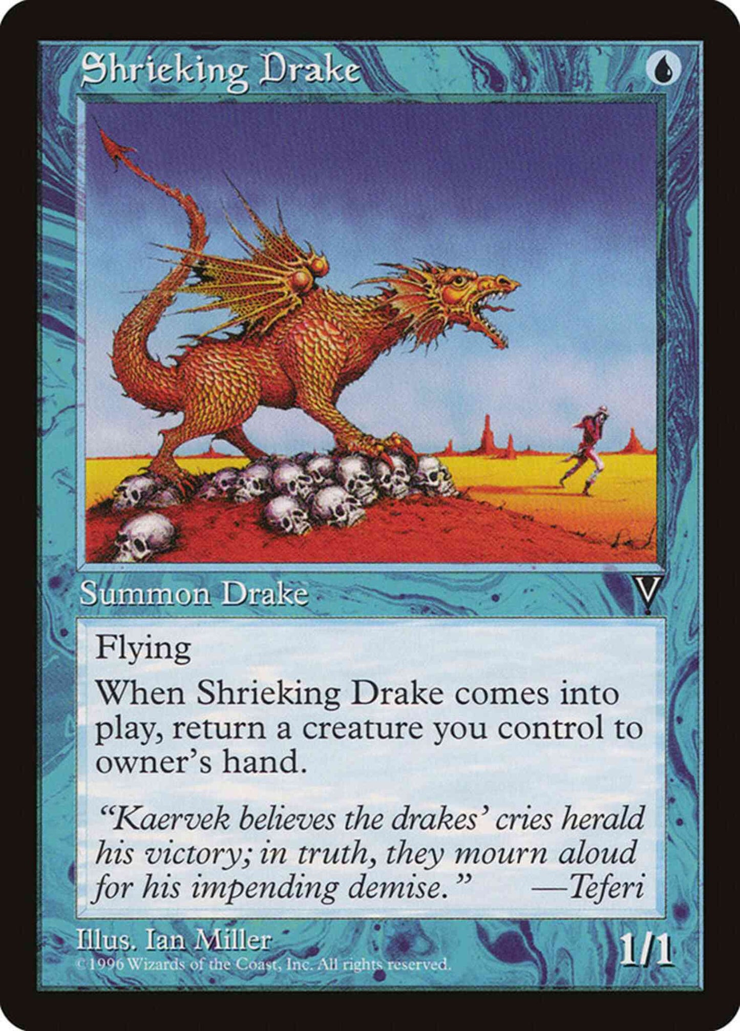 Shrieking Drake [43] [Visions] [Non-Foil]