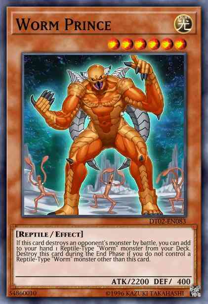 Worm Prince - HA02-EN053 - Super Rare - 1st Edition