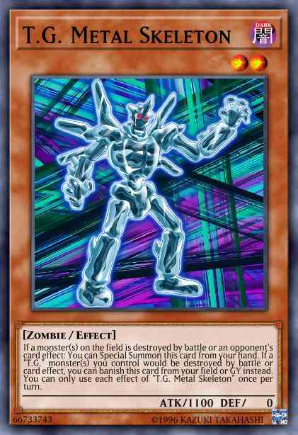 T.G. Metal Skeleton - BLHR-EN025 - Ultra Rare - 1st Edition