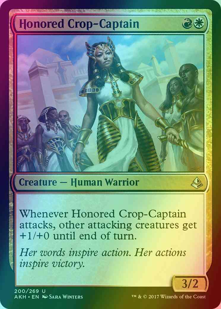 Honored Crop-Captain [200] [Amonkhet] [Foil]