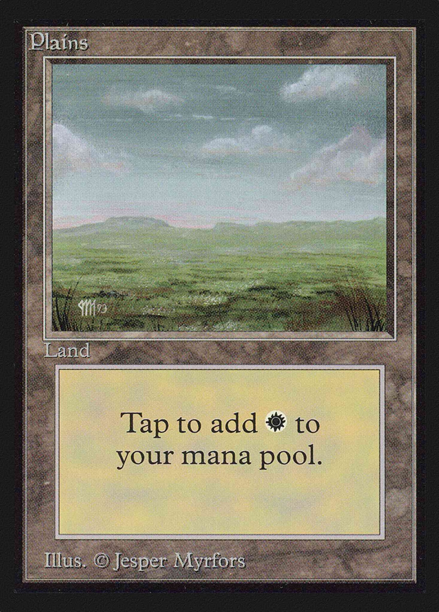 Plains [No Foreground Grass] [290] [Collectors Edition] [Non-Foil]