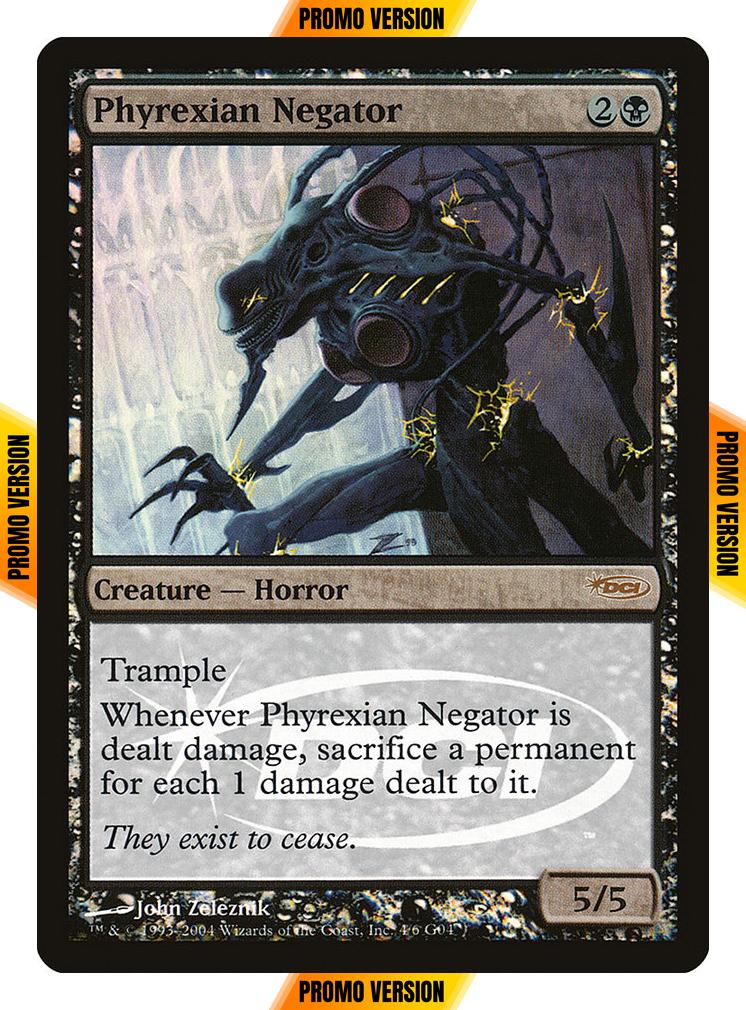 Phyrexian Negator [Judge Gift Cards 2004] [Foil]
