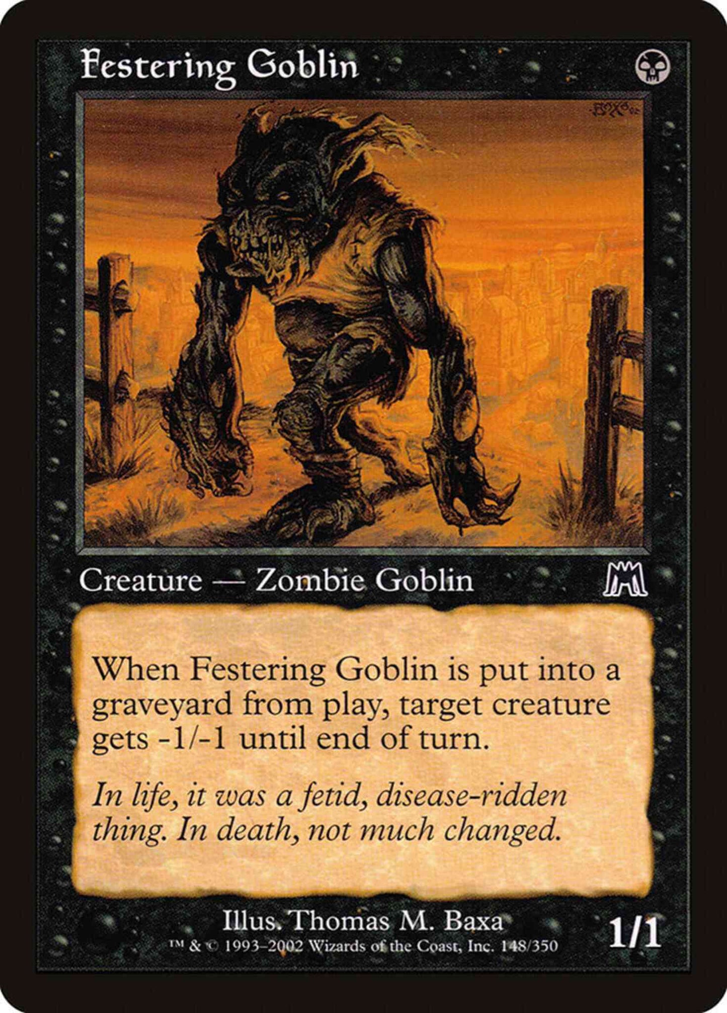 Festering Goblin [148] [Onslaught] [Non-Foil]