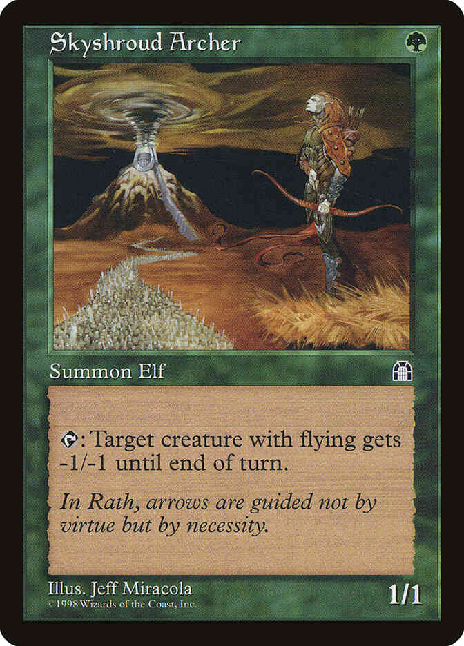 Skyshroud Archer [114] [Stronghold] [Non-Foil]