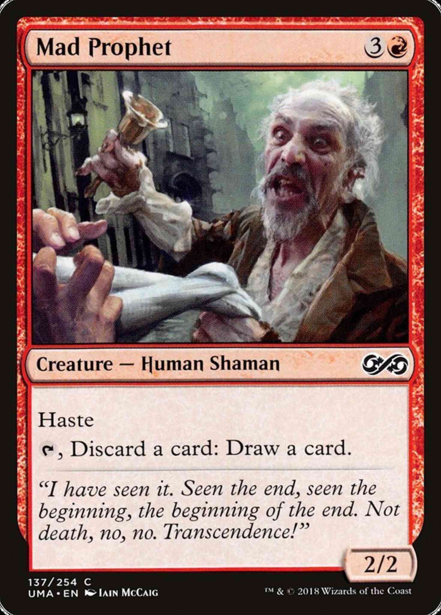 Mad Prophet [137] [Ultimate Masters] [Non-Foil]