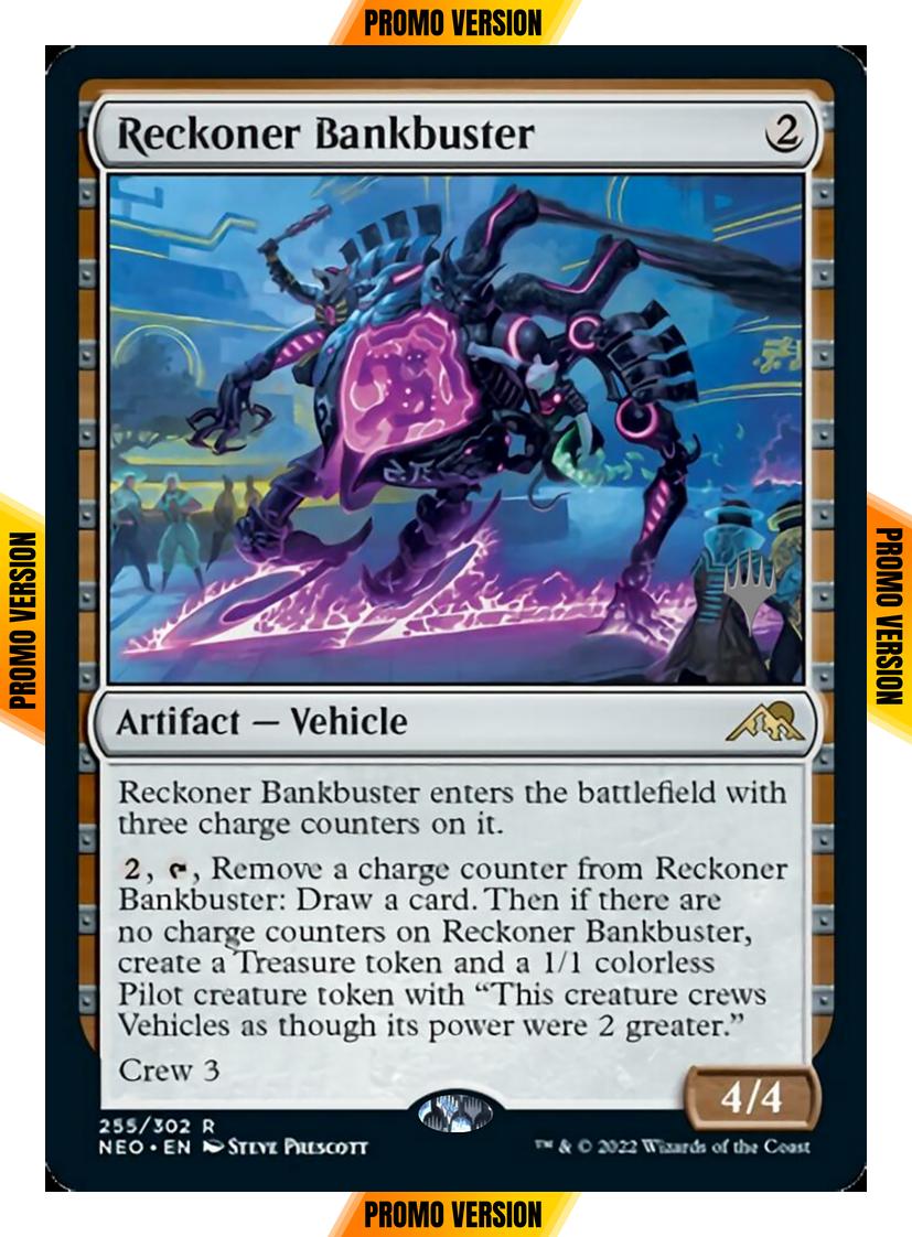 Reckoner Bankbuster [Promo Pack] [255p] [Kamigawa: Neon Dynasty: Promos] [Non-Foil]