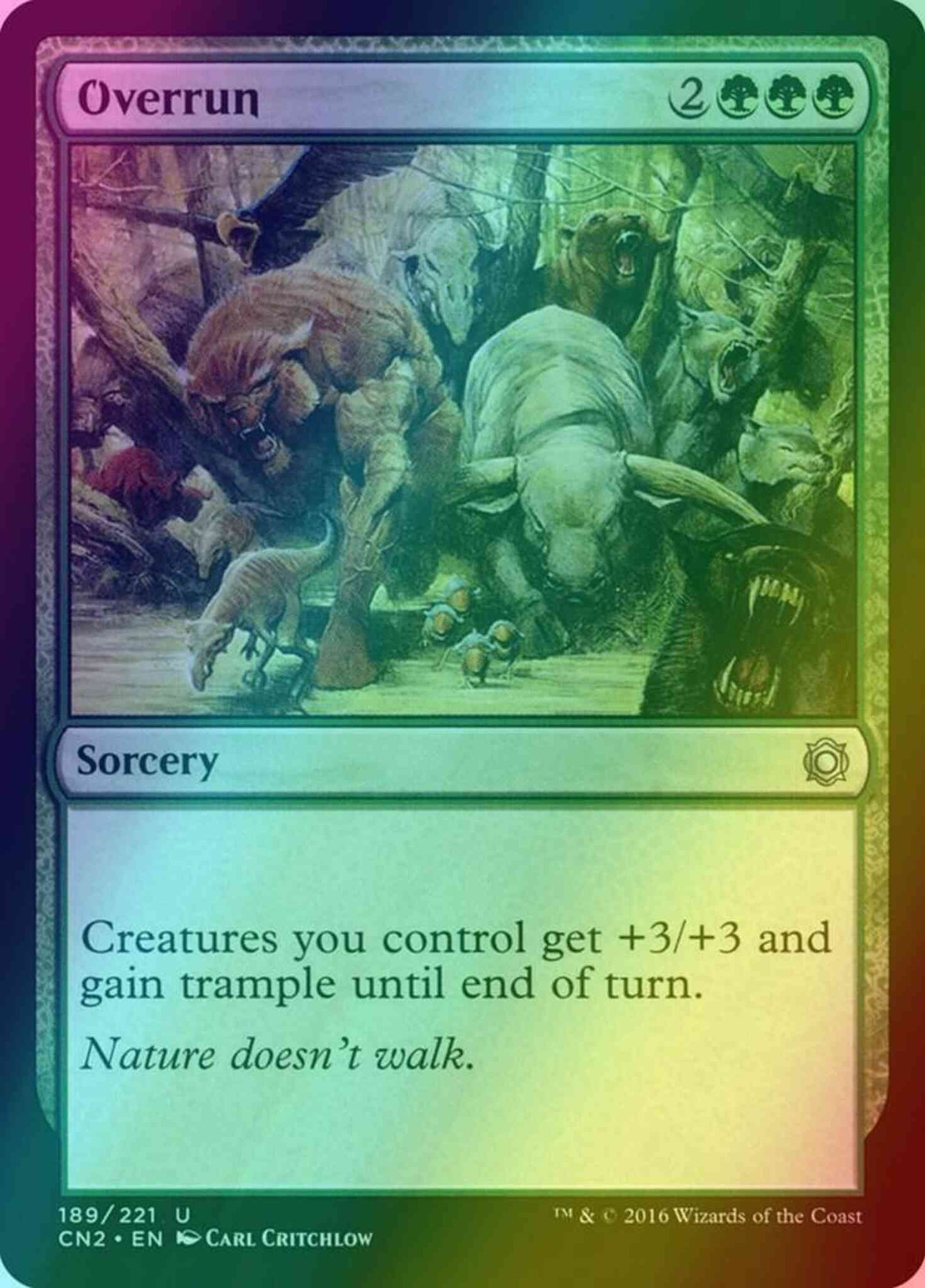 Overrun [189] [Conspiracy Take The Crown] [Foil]